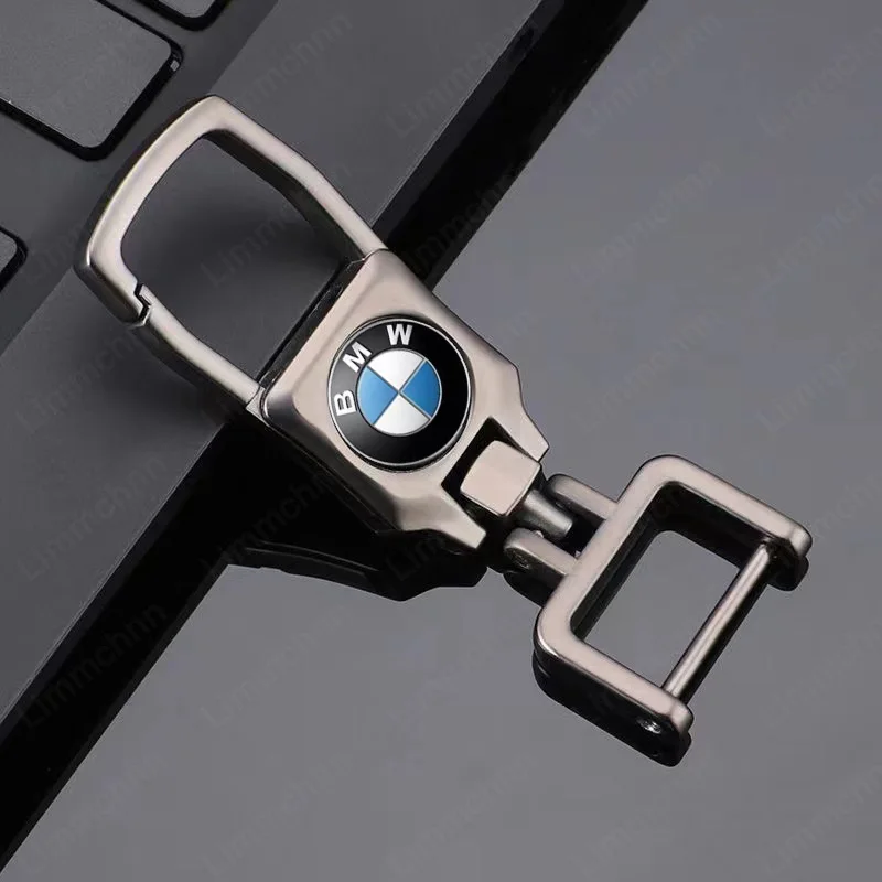 

Металлическое двухстороннее кольцо для ключей для BMW 1 3 5 7 Series X1 X2 X3 X4 X5 X6 X7 E90 E91 E92 E60 E82 E87 F10 F30 F40
