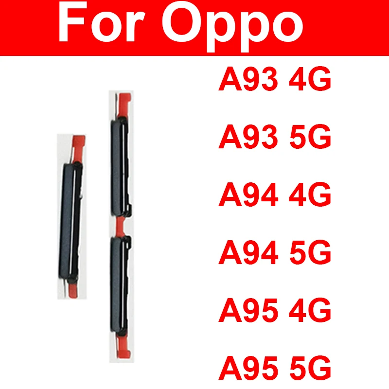 Боковая кнопка для регулятора громкости для OPPO A93 A94 A95 4G