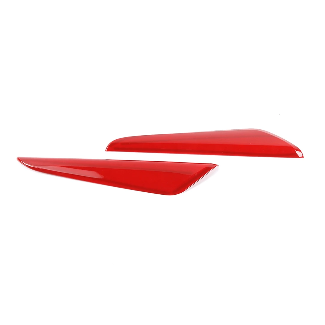 

Car Interior Door Panel Cover Decor Trim for 2016-2021 Accessories, ABS Red