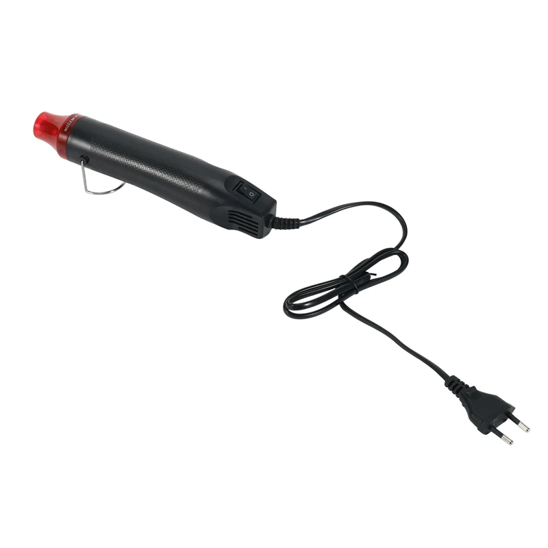 

2X EU Plug 220V 300W DIY Mini Hot Air Heat Gun Tool For Wrapping Shrink Tubing Drying