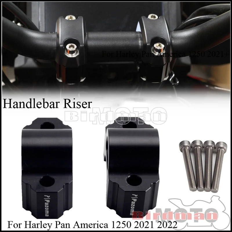 

Алюминиевая Подставка для Руля Мотоцикла, Удлинительный монтажный комплект для Harley Pan America 1250 Special RA1250 RA1250S 2021-2022