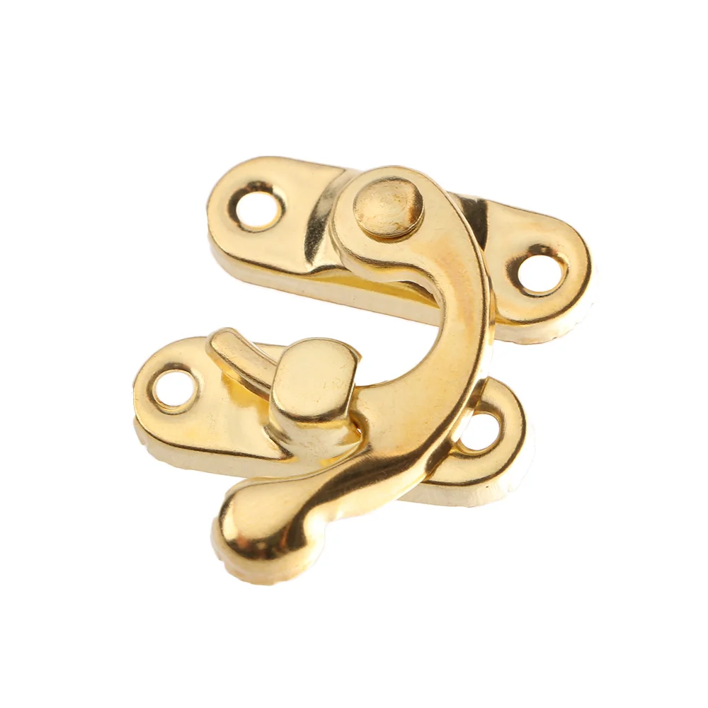 

12 шт. античный декоративный подарок для ювелирных изделий, деревянная коробка для вина, защелка, крючок с винтами, шкатулка для ювелирных из...