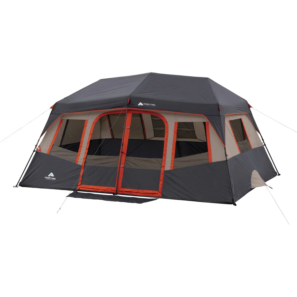 

Ozark Trail 14' x 10' 10-Person Instant Cabin Tent, 31.86 lbs tents camping tent