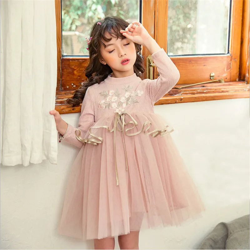 

Newborn Baby Girls Dress 2020 Fall Fashion Cute Long Sleeve Princess Dresses for Infant Baby Clothing Toddler Girl Dress Vestido