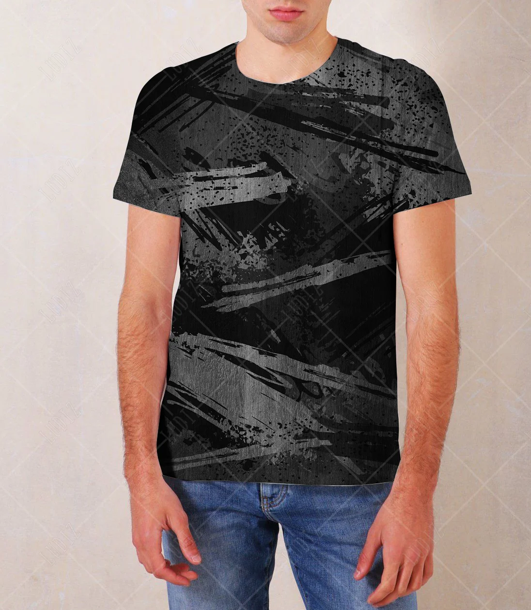 

Футболка мужская оверсайз с цветным 3d-рисунком, тенниска с коротким рукавом, Повседневная модная майка, одежда на лето 9