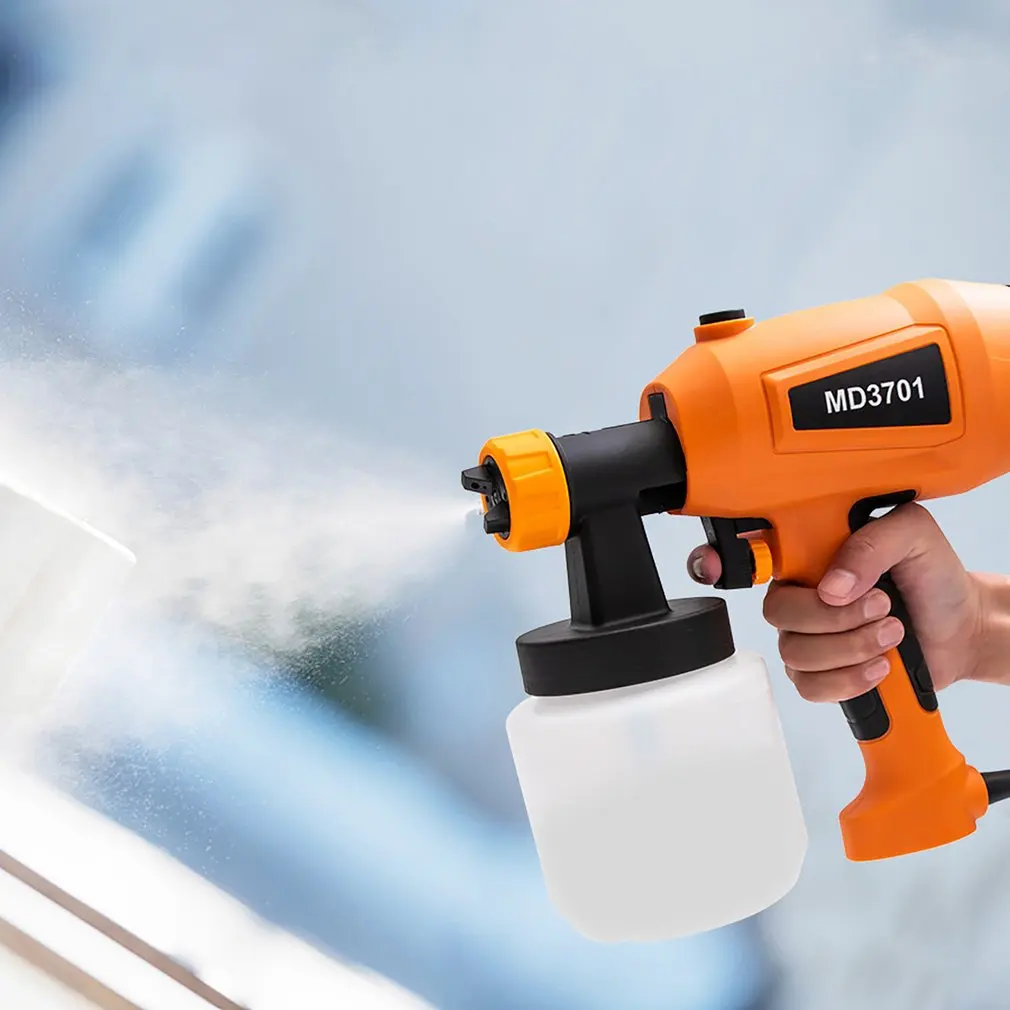 

500W Electric Nano Spray Gun 800ml Household Paint Sprayer Flow Control Airbrush Easy Spraying Fogging Machine Sprayer