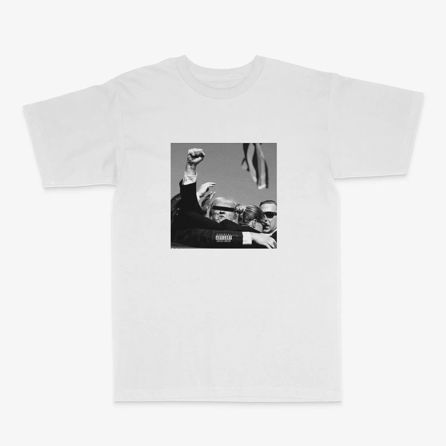 Koszulka Donald Trump Shot | TRUMP 2024. Nigdy nie wymarzają Mugshot