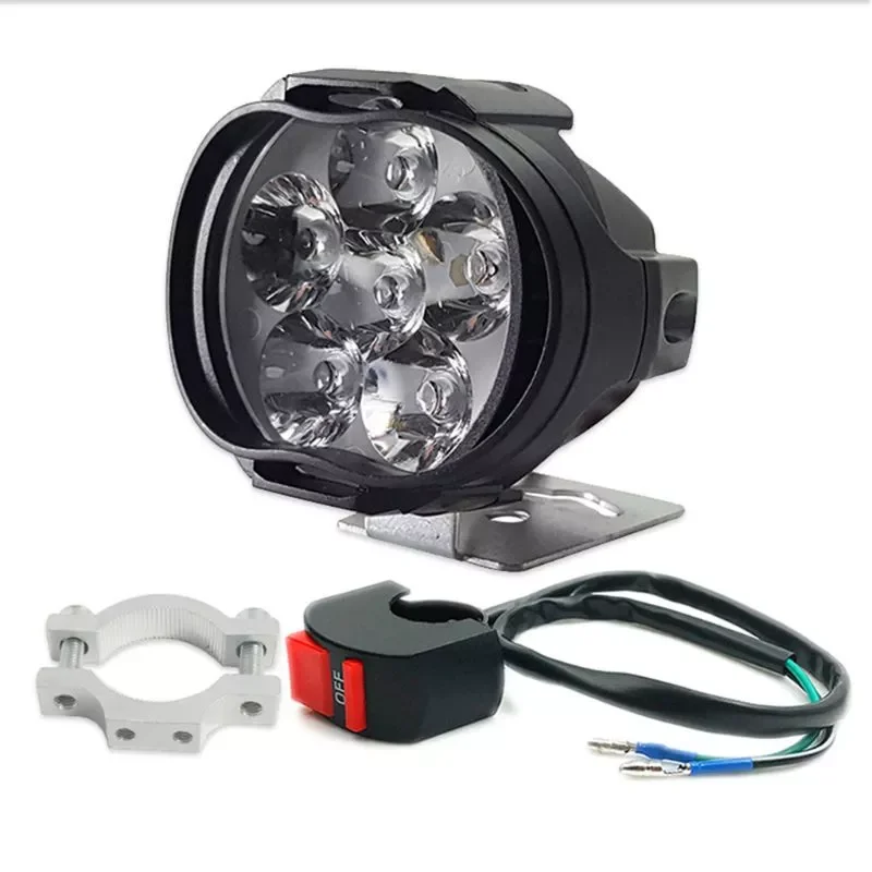 

Motorcycle LED Illumination Lamp Electric Vehicle Headlight Set Bicycle Super Bright Spotlight Auto Modified Accessories Car