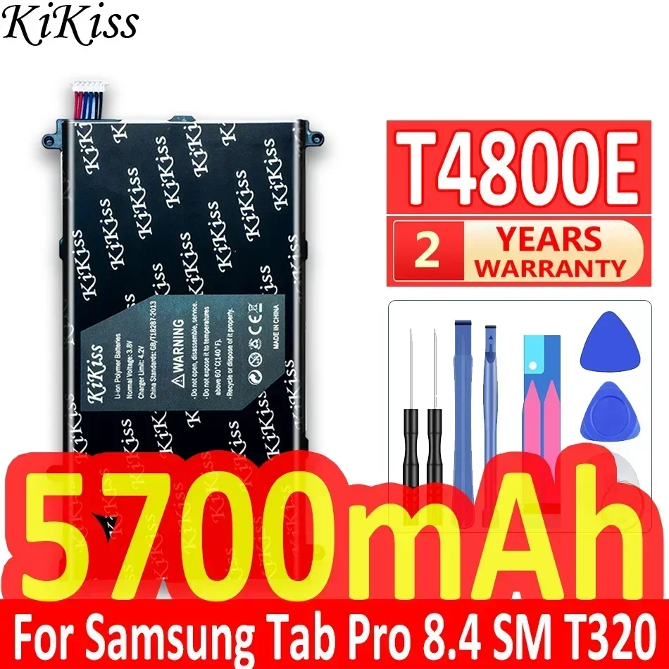 Аккумулятор KiKiss для Samsung Galaxy Tab Pro 8 4 дюйма SM-T325 T325 T320 T321 T4800E T4800C 5700 мАч