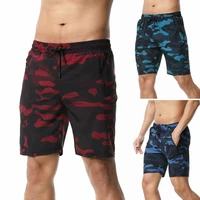 mid rise mens shorts summer fitness shorts running sports mens fitness shorts camouflage zipper pocket sports shorts