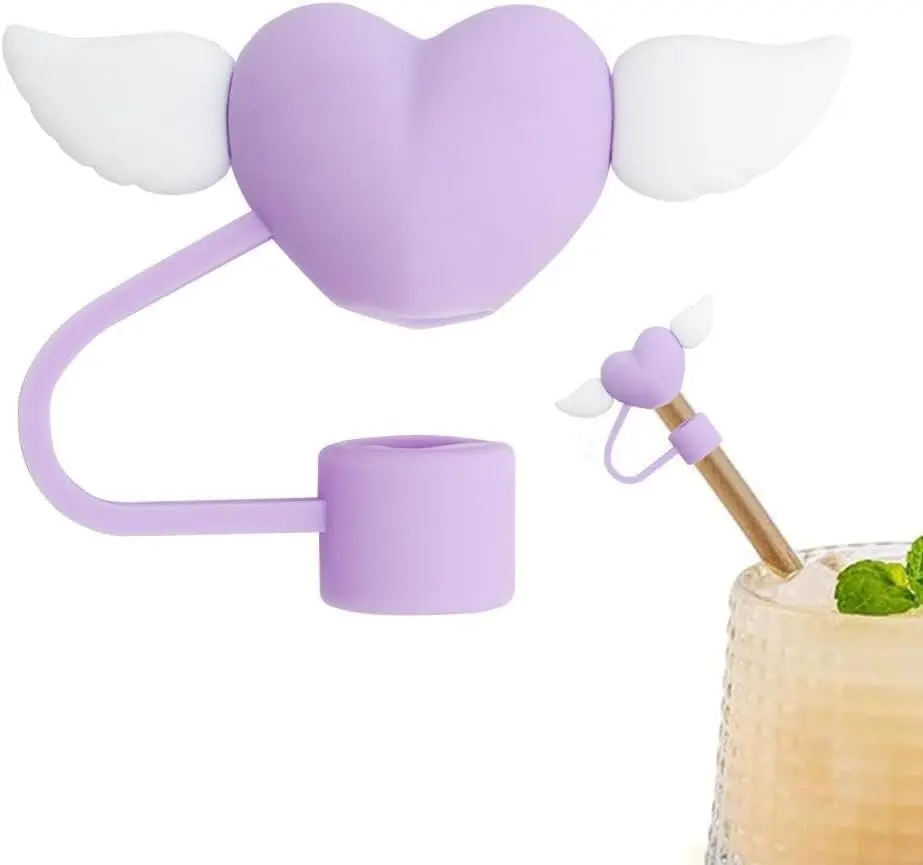 Straw Covers Love Wings for Stanley 40/30 oz Spill Proof Stopper Dust Cap Tips