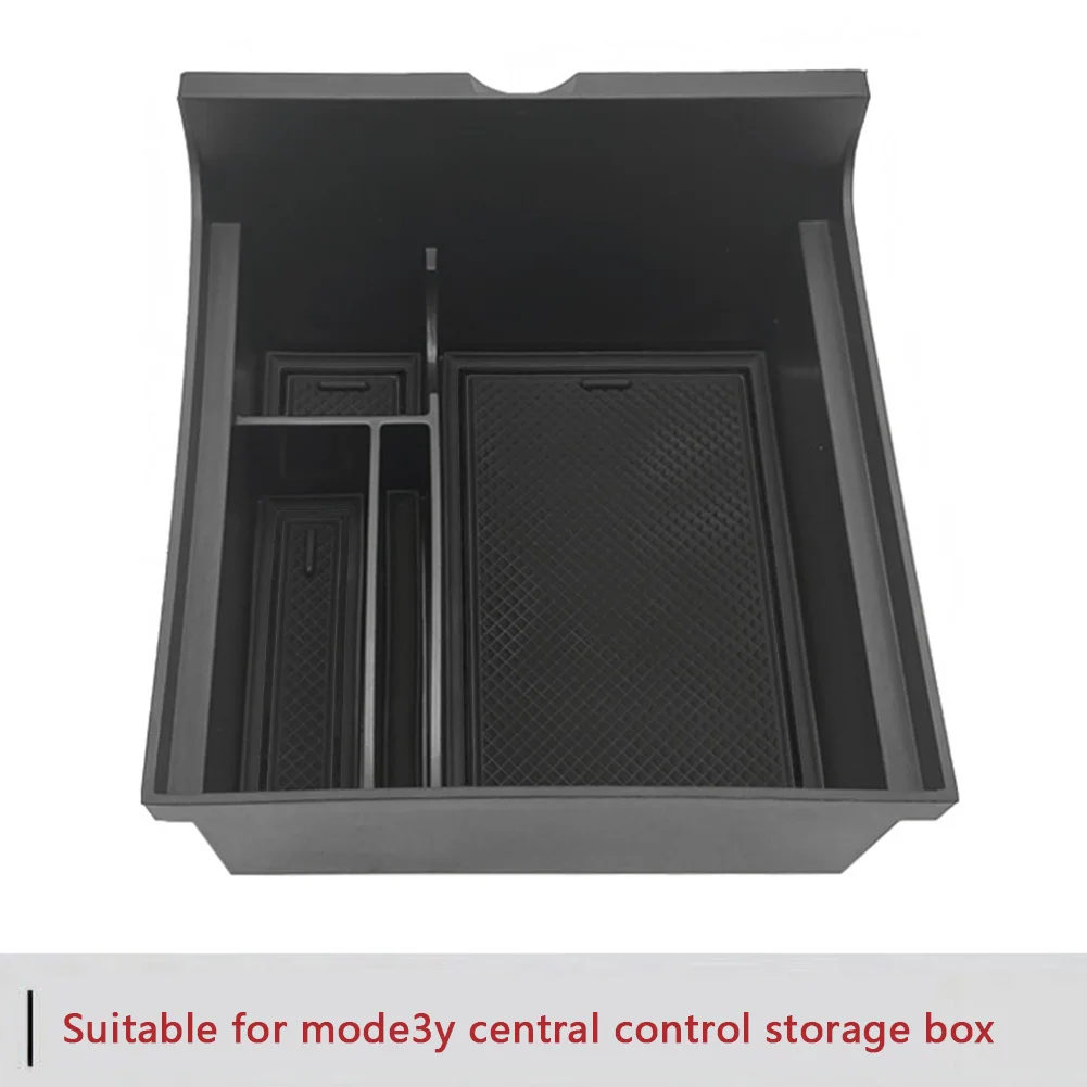 

2021 Multifunction Container Tool Bags Organizer Trunk Box Center Console Tray Silicone Liner Mats for Tesla Model
