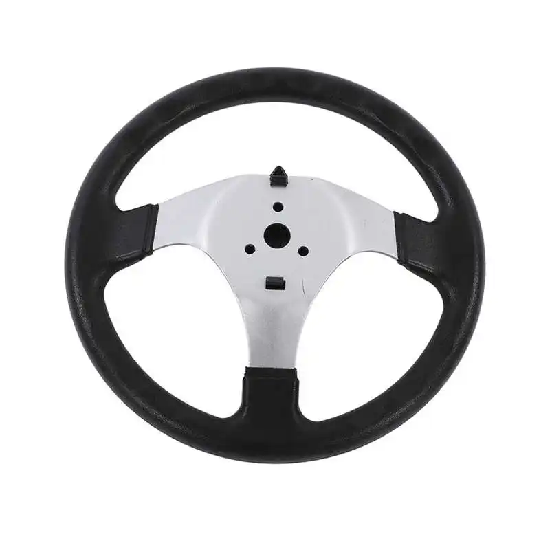 Go Kart Steering Wheel Assembly Set Adjustable 300mm/11.8in Diameter fit for 150cc‑250cc Engines |
