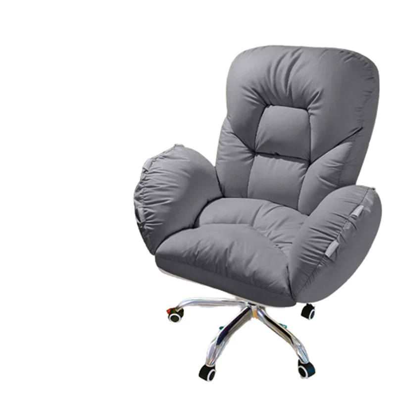 Поворотный офисный стул с подъемником для геймера удобная игровая подставка ног