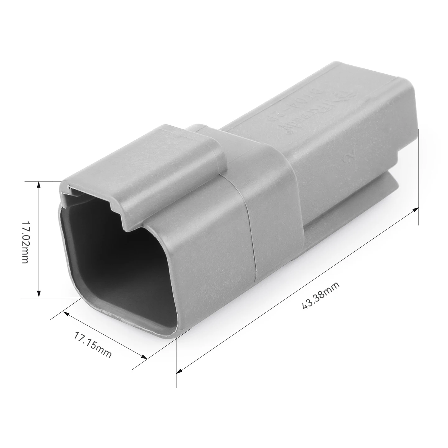 Фото Набор водонепроницаемых разъемов JRready DT IP68 (2-12-контактные компоненты серии W + компоненты серий DT04/DT06, по 1/3/5/6/12 комплектов каждого) №4