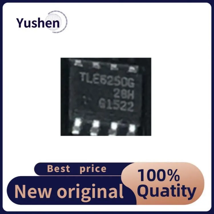 

10 шт. TLE6250 TLE6250G SOP8 625033 Новая высокоскоростная CAN-коммуникация, Чувствительный чип для автомобильных инструментов