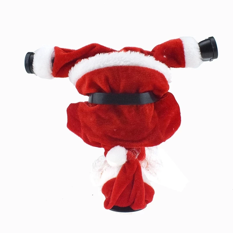Electric Inverted Street Dance Rotating Santa Claus Doll Toy Music Christmas Gift Children's Toys New Decorations