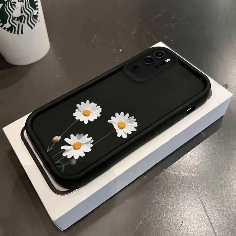 Фото Модный гибкий чехол Daisy Bloom для Huawei P30 Pro с ударопрочными функциями, подходит для P 60, 40, 30, 70 20, 50 Pro lite №3