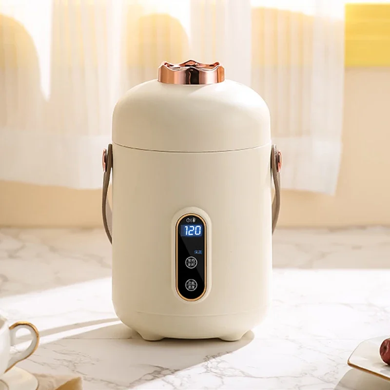 Электрическая рисоварка 0,6 л, мини-рисоварка для 1-2 человек, для одного человека, домашняя маленькая многофункциональная мини-умная электрическая кастрюля для приготовления пищи