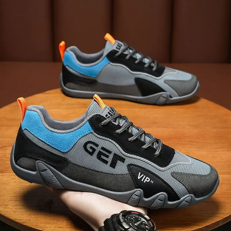 Кроссовки мужские дышащие холщовые Нескользящие повседневная обувь для ходьбы