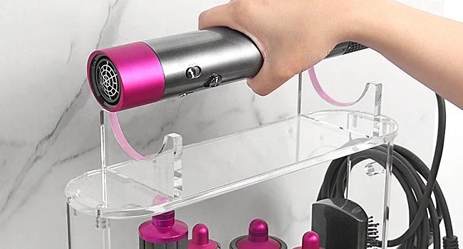acrylic holder for dyson airwrap