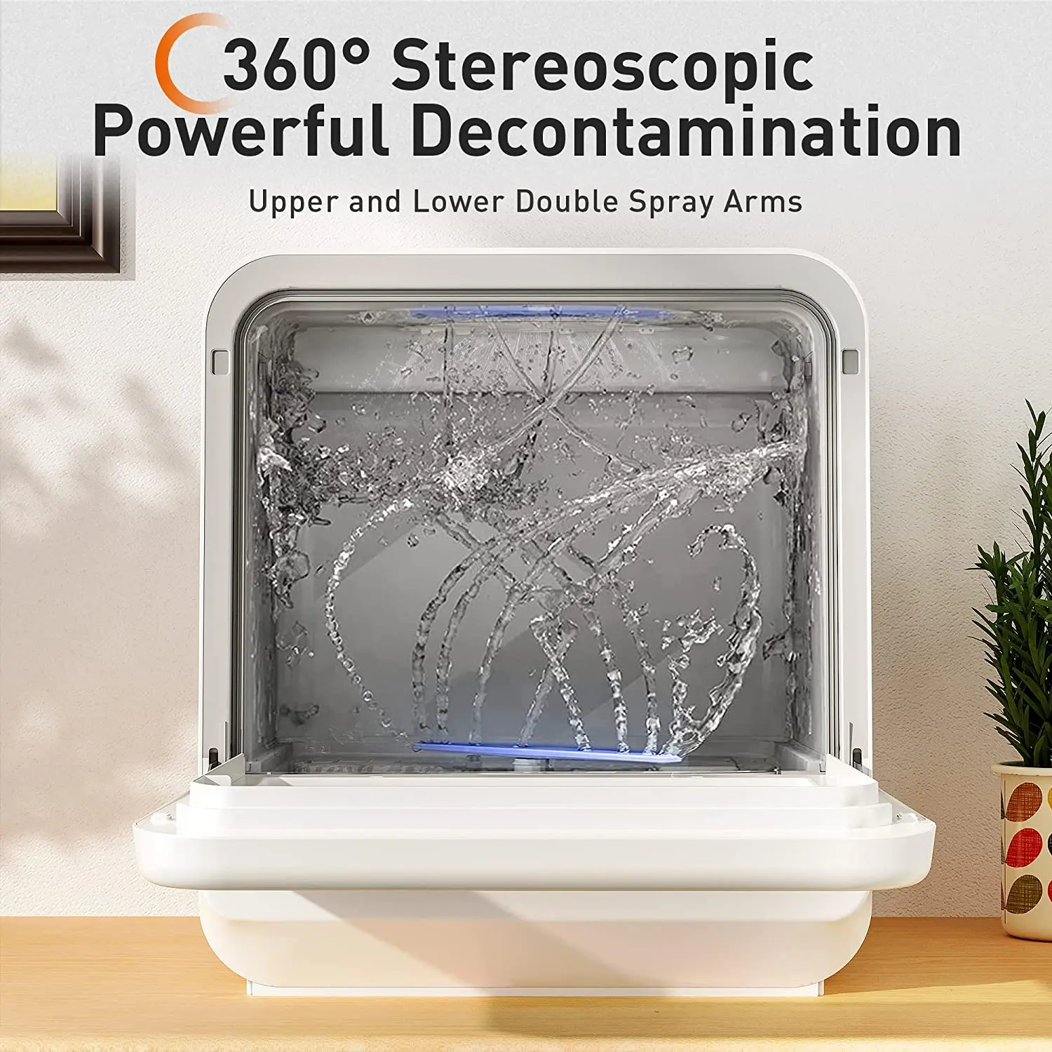 joyoung table dishwasher installation free major appliance with 6 set dishwasher mini for washing tableware for home and kitchen free global shipping