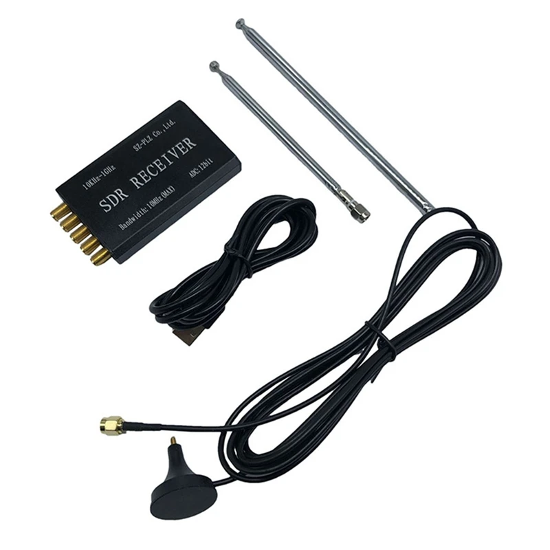 10Khz To 1Ghz SDR Receiver Compatible With RSP HF AM FM SSB CW Aviation Band Receiver 0.5PPM AM FM SSB Atc SSTV ISS