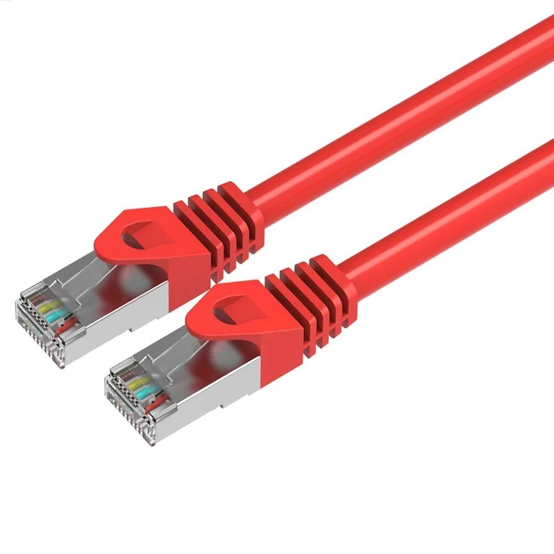 

Сетевой кабель cat6a super six, безкислородный медный сердечник, экранирующая кристальная головка, перемычка для центра обработки данных, сердцеб...