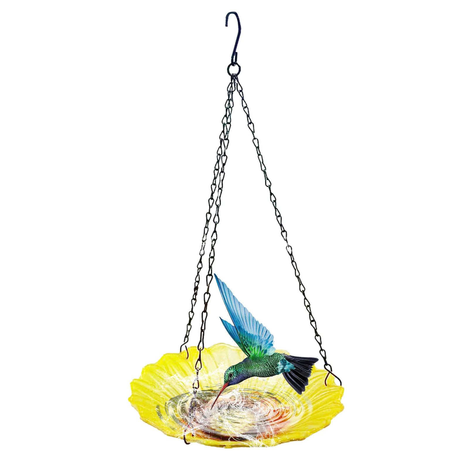 

Уличная подвесная стеклянная кормушка для птиц, уличная садовая стеклянная кормушка для ванны, Кормушка Для подсолнухов, птиц, кормушка для...