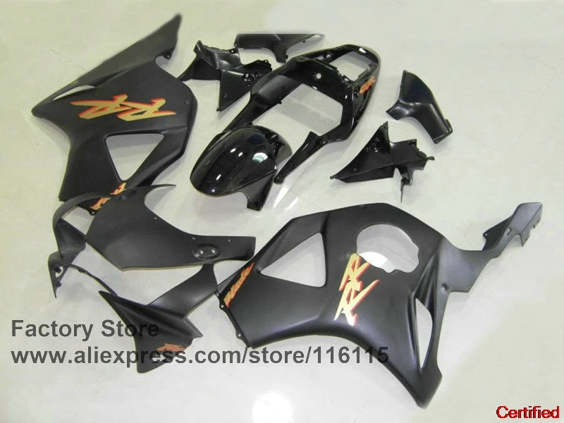 Новые матовые черные обтекатели для мотоцикла HONDA CBR900RR 2002 2003 комплект