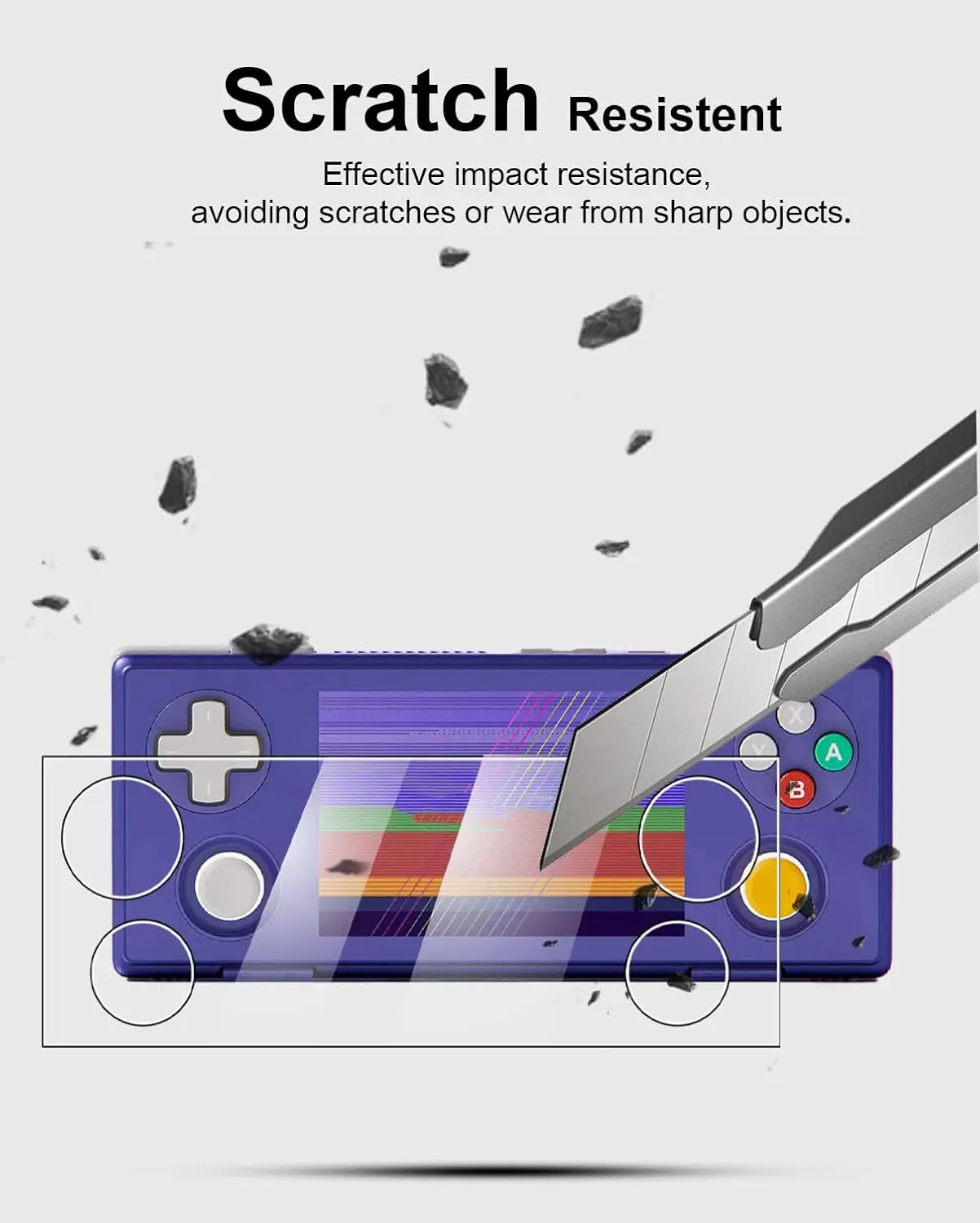 Фото 2-5 шт. мягкая гидрогелевая защитная пленка для экрана AYANEO Pocket MICRO 2 Games Console №4