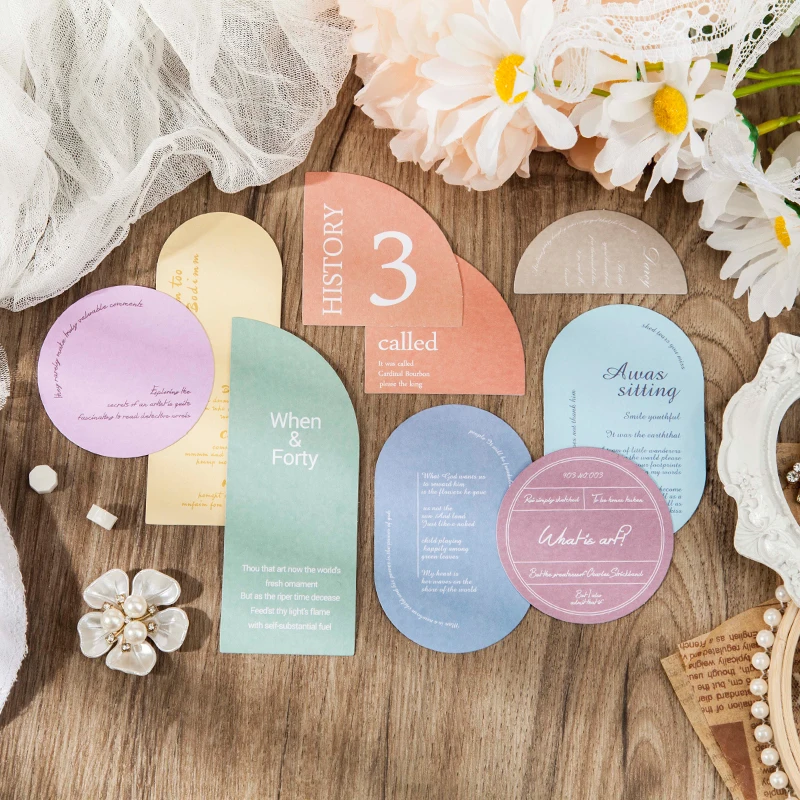 

30 pcs INS loose-leaf paper Diy Scrapbooking Labels Planner hand made Diary Album Collage material paper