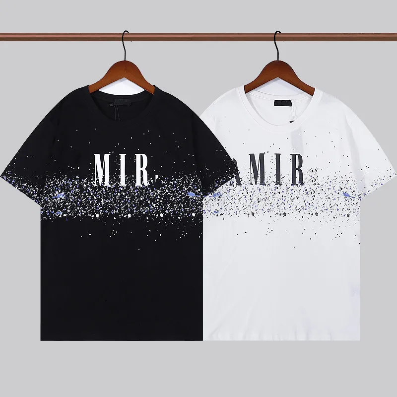 Designer de Moda Novo Verão Luxurys Masculino Camiseta Amir Qualidade Superior t Camisas Feminina Rua Casual Camisetas S-xxl 2022
