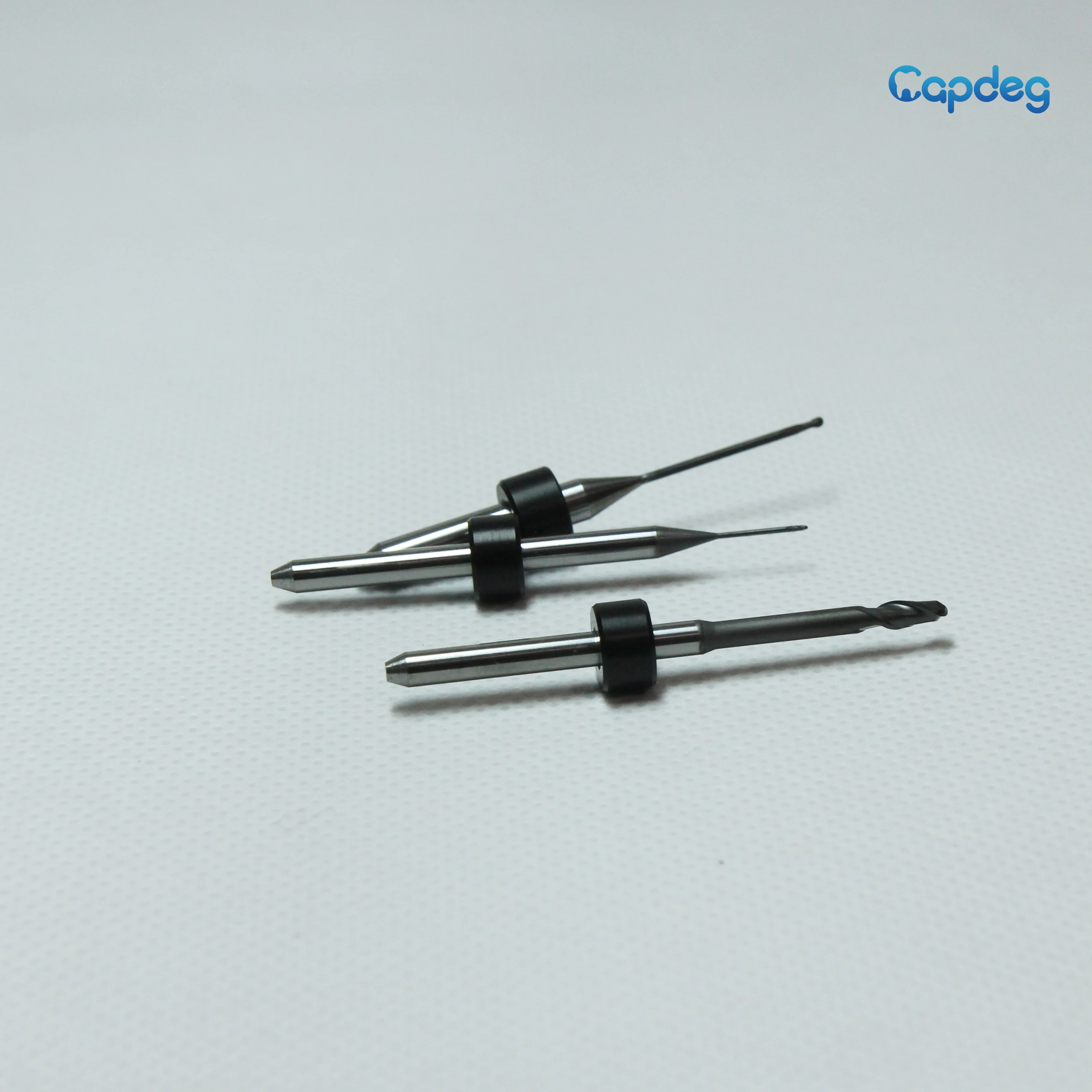 Фото Фрезы для циркония Imes icore 250i, совместимые с CAD/CAM, алмазные, с диаметром хвостовика 3 мм, 2.5/1.0/0.6 №1