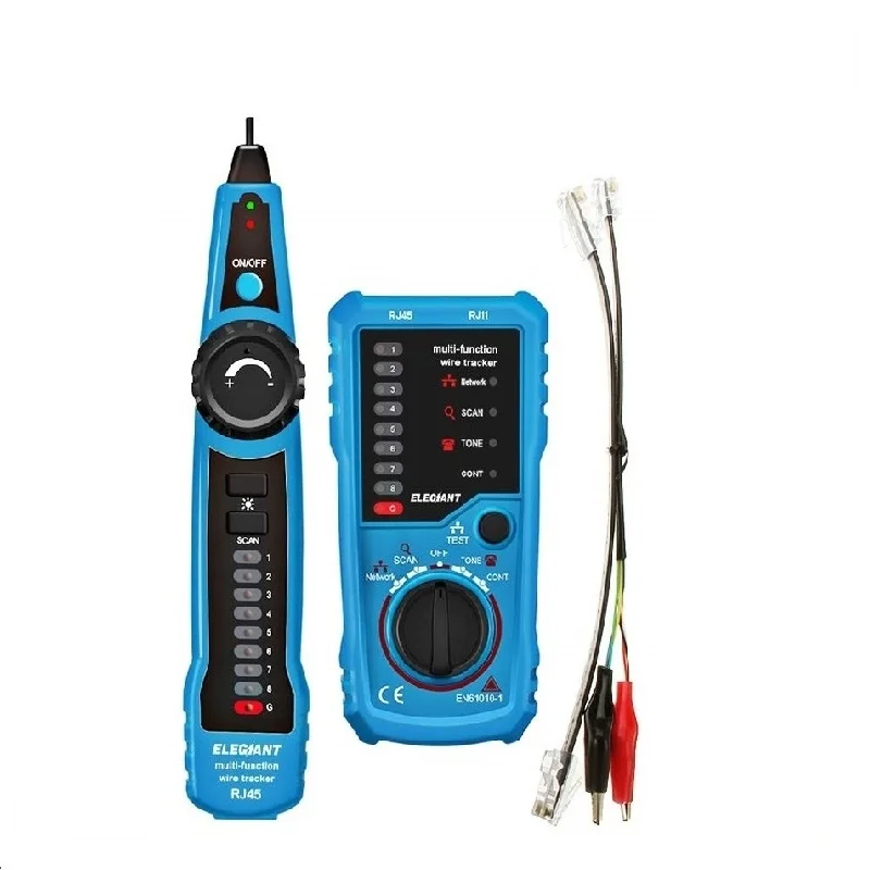 New FWT11 RJ11 Cat5 Cat6 RJ45 Telephone Wire Tracker Ethernet LAN Network Cable Tester Detector Line Finder Network Accessory