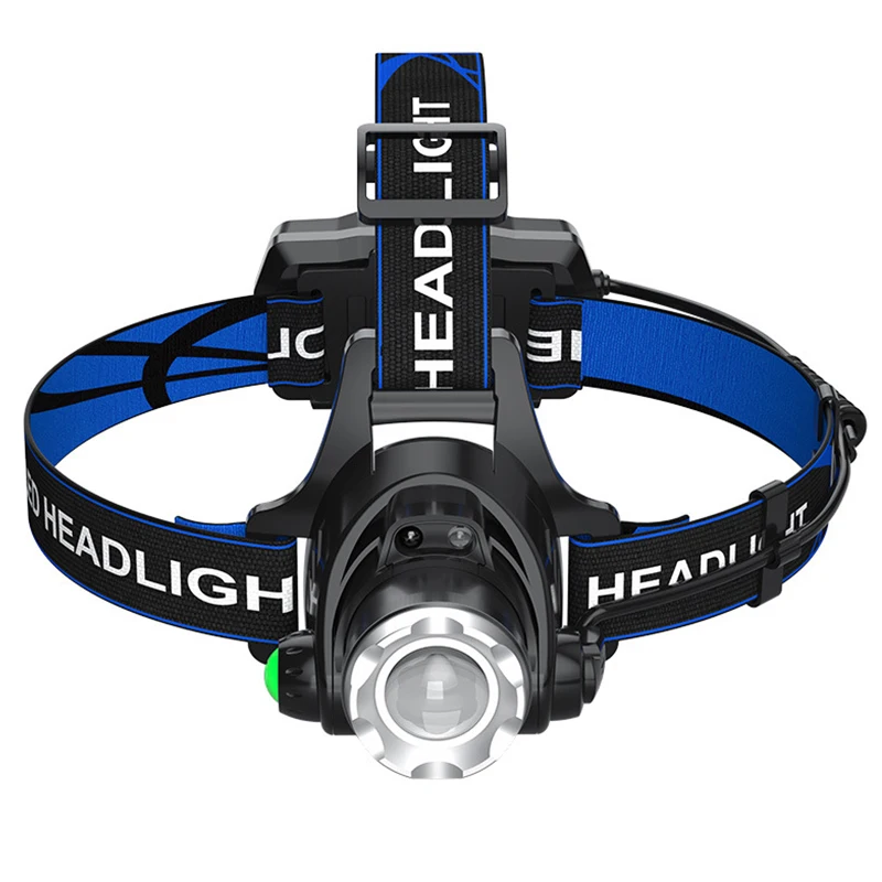 

LED Headlamp Sensor T6 Headlight Flashlight USB Rechargeable Head Lamp Torch Light Lantern