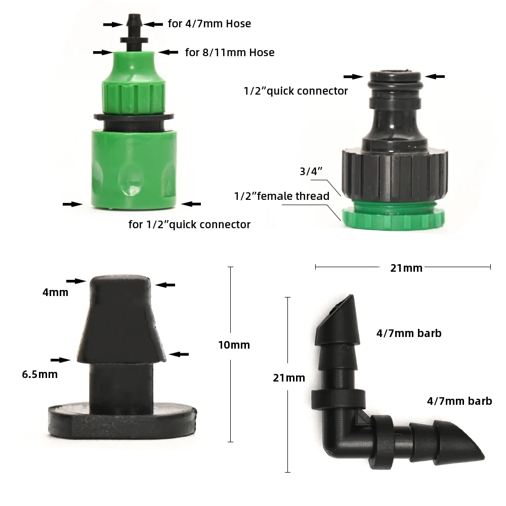 Автоматический Комплект Капельного Орошения 10 М/20 М Для Сада Бонсай Ухода За