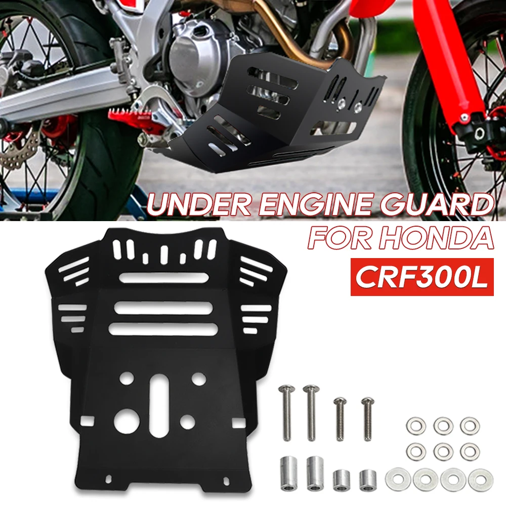 

Для HONDA CRF300L CRF 300L CRF 300 L мотоцикла под защитной крышкой двигателя, аксессуары, защитная пластина, защита двигателя, крышка шасси
