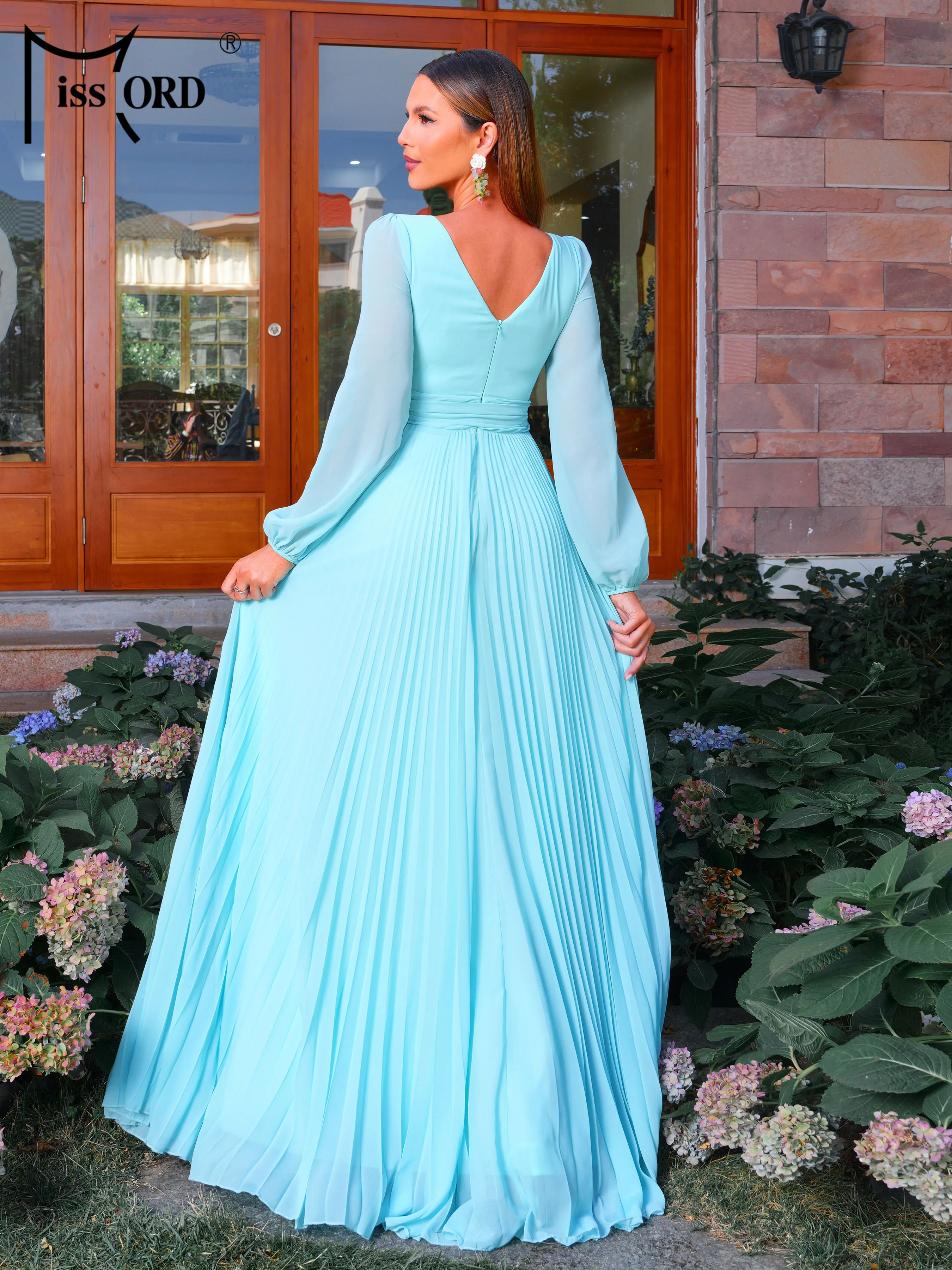 Missord 2024 Новинка высококачественные роскошные вечерние платья а-силуэта с