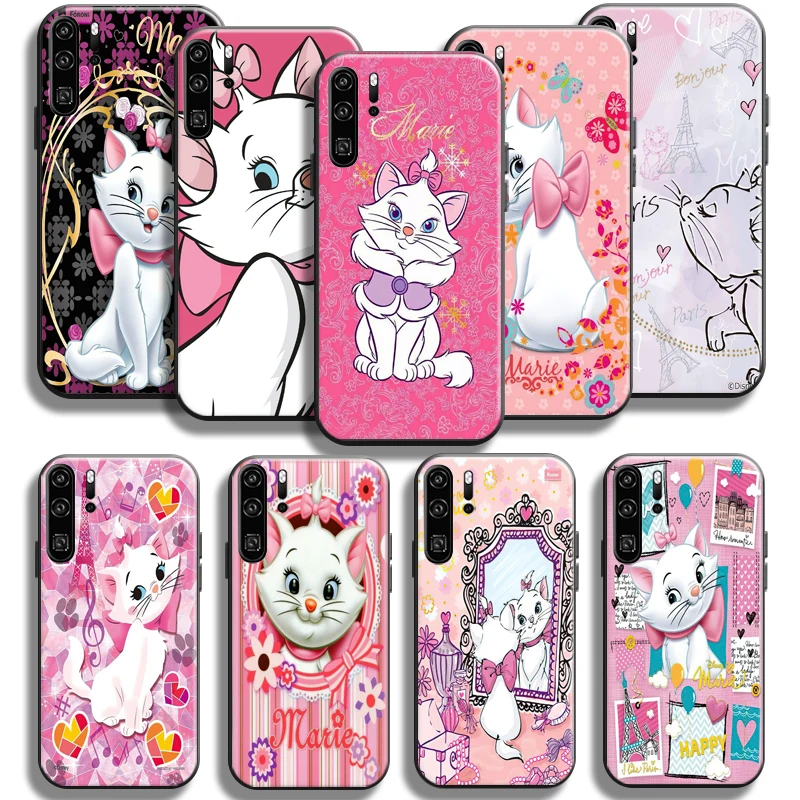 

The Aristocats Cute Marie Cat Phone Case For Huawei P50 P40 P30 P20 Pro Lite 5G Case For Huawei P Smart Z 2021 Silicone Cover
