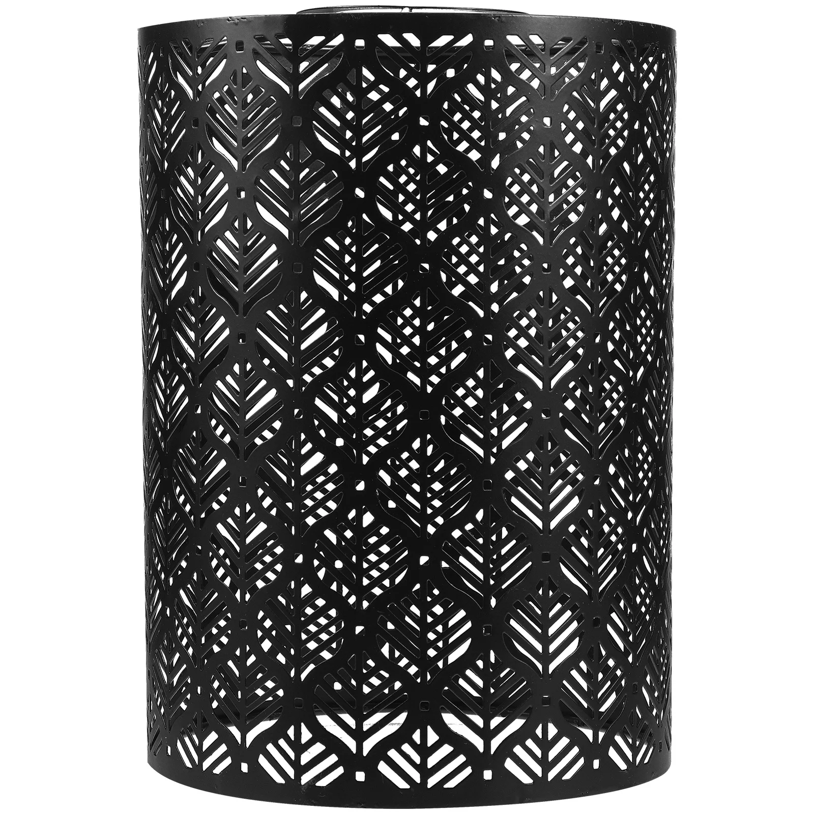 

Wrought Iron Hollow Lampshade Metal Replacement Black Lampshades Table Wall Modern
