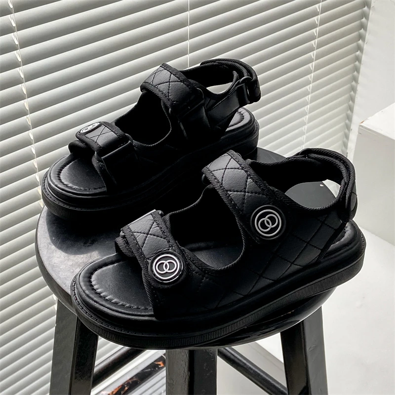 

2022 Summer New Fashion Thick-soled Sports Sandals Outdoor Casual Open-toe Women's Shoes Comfortable All-match Women's Sandals