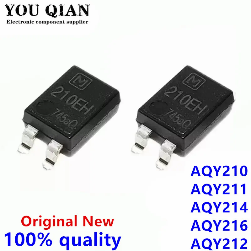 

5PCS AQY210 210EH AQY211 211EH AQY212 AQY214 AQY216 AQY210EH AQY211EH AQY212EH AQY214EH AQY216EH SOP-4 SMD photoelectric coupler