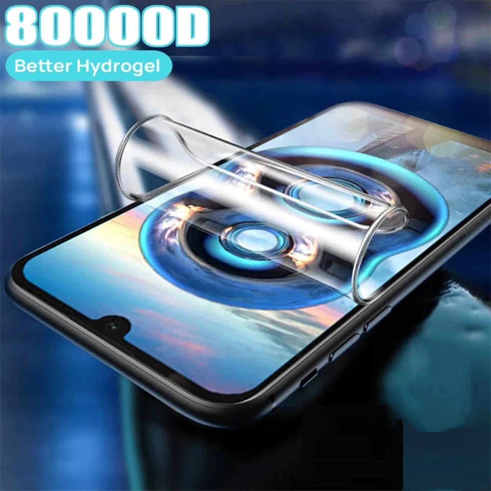 Пленка Hdyrogel для Realme C20 C20A C21 C25 C25Y Q3 Q5 Pro, Защита экрана для Realme C30 C31 C33 C35 C55 C15 C12 C11 C3 C2, пленка