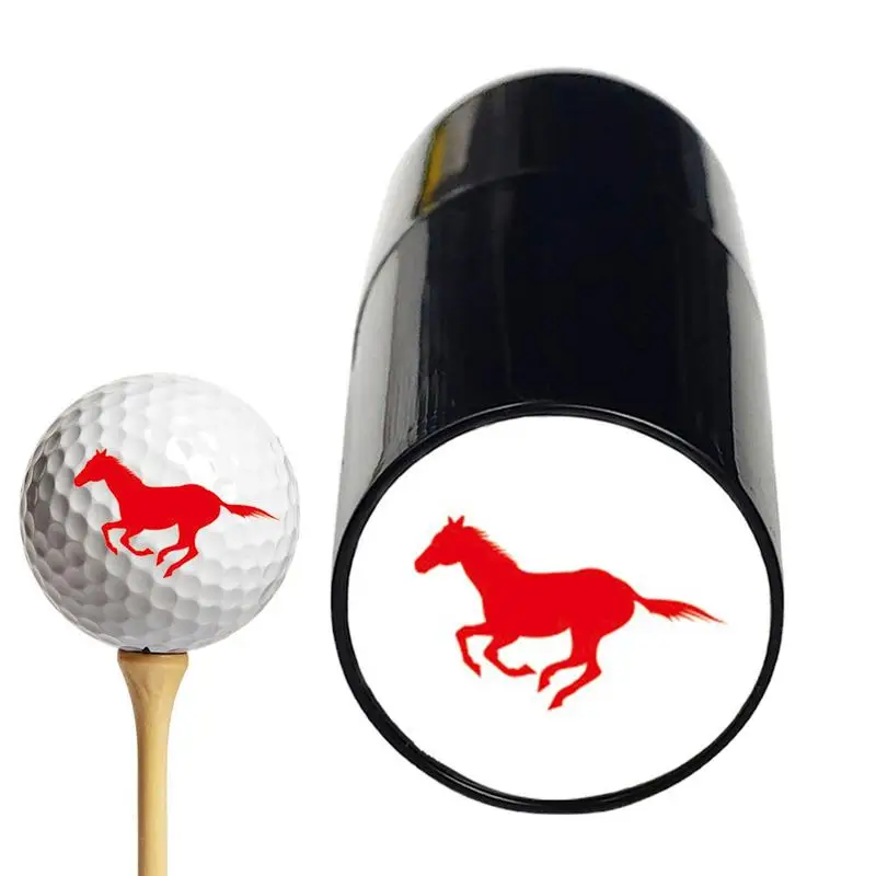 

Golf Stamp Self-Inking Golf Ball Marking Tool Stamp Photosensitive Ball Marker With Clearly Visible Logo Quick-Drying And Easy