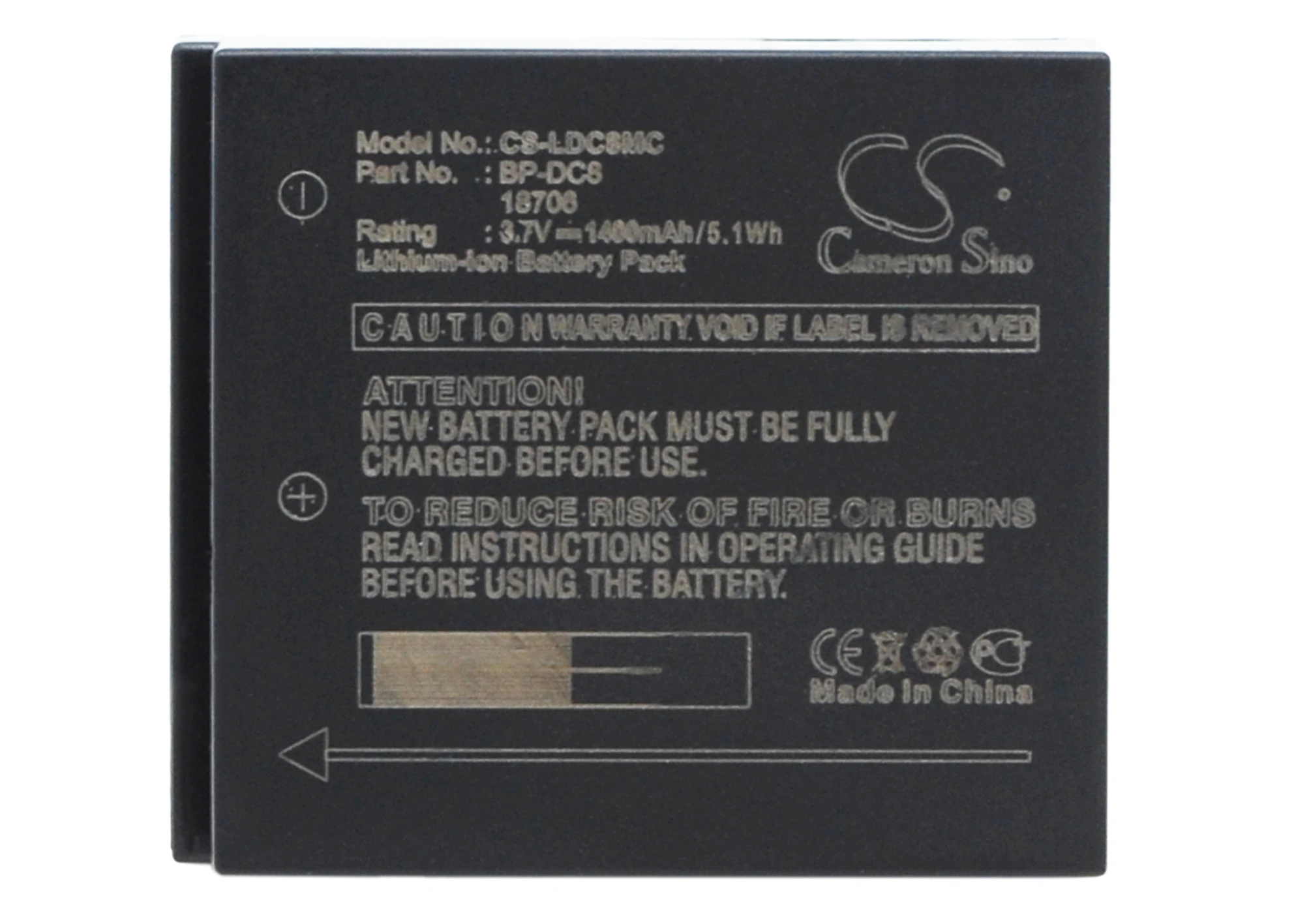 

Cameron Sino Camera Replacement Li-ion Battery 1400mAh For 18706 Aiptek X1 Free Tools