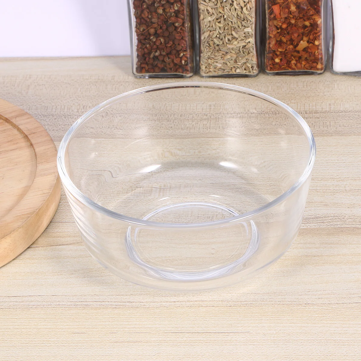 

Cookie Container Dessert Bowl Glass Bowl Salad Bowl Fruit Serving Bowl Clear Bowl
