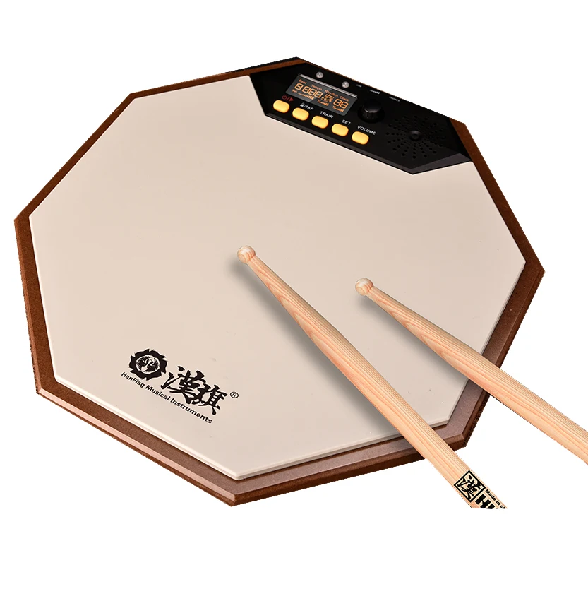 

HUN 12 inch training pad Grey Metronome Drum Pad