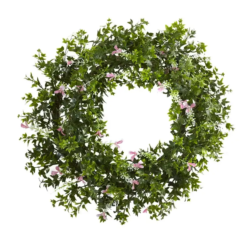 

Plastic Wreath, 18" (Assorted Colors)