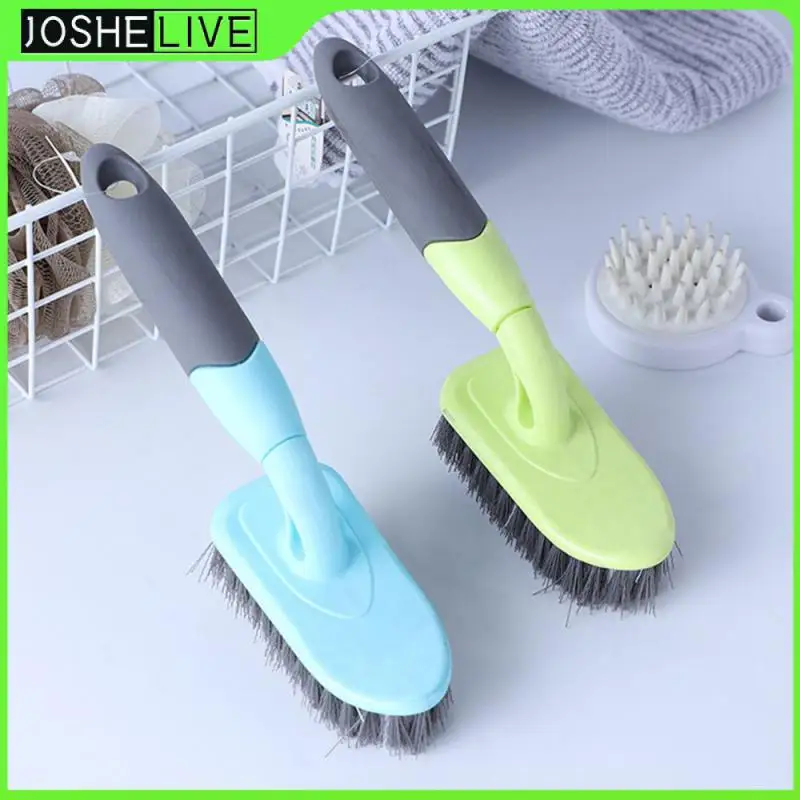 

Long-handled Ceramic Tile Floor Brush Big Head Bristle Bathtub Brush Household Rubber-coated Bathroom Cleaning Brush